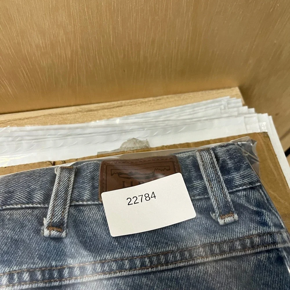 LL Bean Jeans Mens Size 38x29‎ Blue Comfort Waist Straight Leg Classic Denim